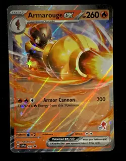 Pokemon Armarouge ex Battle Academy 2024 Holo Rare 105 260HP - Image 1