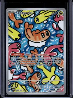2024 Pokemon Twilight Masquerade Tatsugiri #186/167 - Image 1