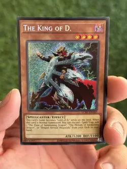 The King of D. LCKC-EN107 Secret Rare Yu-Gi-Oh - Image 1