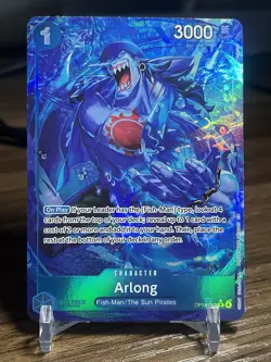 Arlong OP14-042 R Alt Art The Azure Sea's Seven One Piece TCG English NM - Image 1