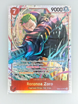 Roronoa Zoro EB04-007 SR - One Piece TCG Adventure on Kami's Island Foil English - Image 1