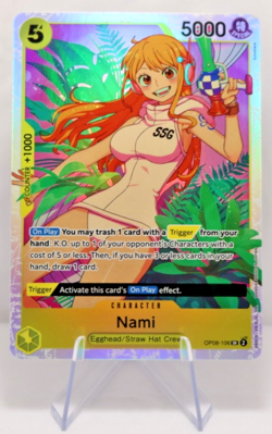 One Piece OP08-106 Nami SR - Image 1