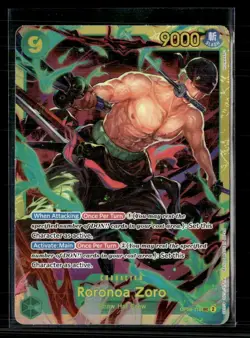 One Piece TCG Roronoa Zoro Wings of the Captain SEC • OP06-118 - Image 1