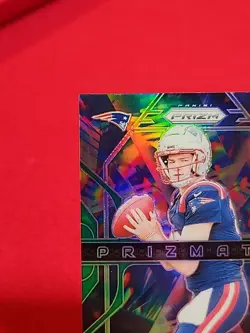 Drake Maye 2024 Prizmatic SILVER PRIZM Rookie Rc Card New England Patriots - Image 2