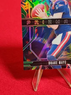 Drake Maye 2024 Prizmatic SILVER PRIZM Rookie Rc Card New England Patriots - Image 3
