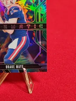 Drake Maye 2024 Prizmatic SILVER PRIZM Rookie Rc Card New England Patriots - Image 4