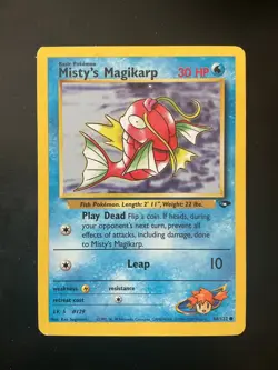 Pokemon Misty's Magikarp Gym Challenge vintage card #088/132 Wotc 2000 - Image 1