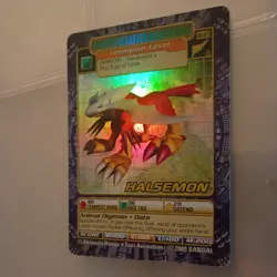 Digimon Digi Battle Series 3 Halsemon Card BO-123 Holo Foil Bandai 2000 - Image 3