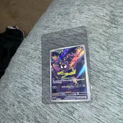 Pokemon Gastly 177/162 SV05 Temporal Forces Illustration Rare Holo Card - Image 1