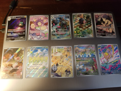 English pokemon TCG illustration rare 12 card lot Lechonk, Exeggcute, Swablu $80 - Image 1