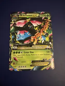 Pokemon TCG M Venusaur EX Ultra Rare Holo Card 2/146 English XY - Image 1