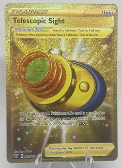 Pokemon Card TCG - Telescopic Sight 203/185 Secret Rare Vivid Voltage Near Mint - Image 1