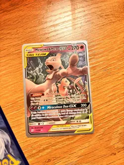 pokemon card lot, M Mewtwo-EX 63/162, Mewtwo & Mew GX 71/236, Holo, Tag Team - Image 4