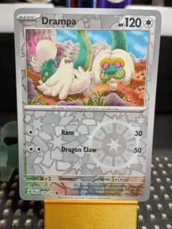 Pokemon Drampa 130/159 SV09 Journey Together Reverse Holo Common HP 120 Card - Image 1
