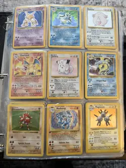 100% Complete Base Set 102/102 Vintage Master Pokemon Cards HOLO 1999 Charizard - Image 1