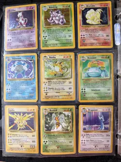 100% Complete Base Set 102/102 Vintage Master Pokemon Cards HOLO 1999 Charizard - Image 2