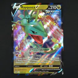 Rayquaza V SWSH147 - Black Star Promo - Pokemon Card - Image 1