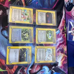 Pokemon Ereader Trainer Card Lot Of 6 - Image 1