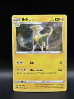 Cosmo Holo Boltund 076/202 - Pokemon Sword & Shield Base Card - NM - Image 1