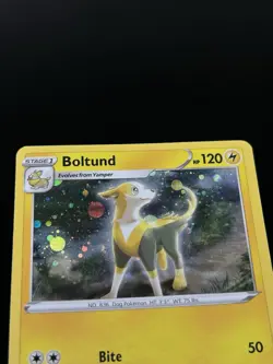 Cosmo Holo Boltund 076/202 - Pokemon Sword & Shield Base Card - NM - Image 2