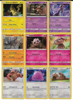 Pokemon Detective Pikachu 18 Card Complete Set Including Charizard & Mewtwo NM - Image 2