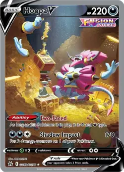 Pokemon Hoopa V Crown Zenith GG53/GG70 Trading Card NM - Image 1