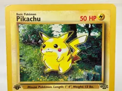 Pikachu 60/64 Jungle Set WOTC Pokemon Card 1st Edition - Lightly Played / MP - Image 3