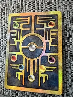 Ancient Mew Pokemon Movie Promo Double Holo Foil Rare 1999-2000 Card Crease - Image 3