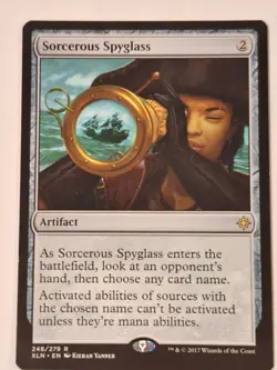 Sorcerous Spyglass - Ixalan​​​​ - Magic the Gathering MTG Nice! - Image 1