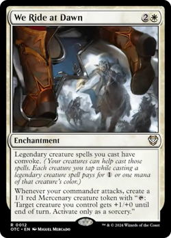 We Ride at Dawn [Outlaws of Thunder Junction Commander] Magic MTG - Image 1