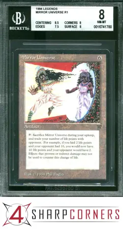 1994 MAGIC THE GATHERING LEGENDS MIRROR UNIVERSE BGS 8 - Image 1