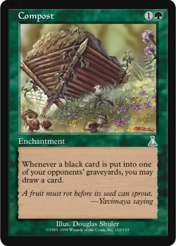 MTG - Compost - Urza's Destiny #102 - 1999 - LP - Magic: The Gathering - Image 1