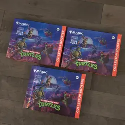 3x MTG Teenage Mutant Ninja Turtles Collector Booster Boxes Magic The Gathering - Image 2