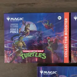 3x MTG Teenage Mutant Ninja Turtles Collector Booster Boxes Magic The Gathering - Image 4