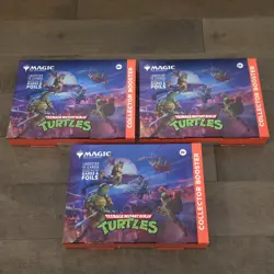 3x MTG Teenage Mutant Ninja Turtles Collector Booster Boxes Magic The Gathering - Image 5