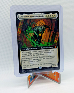 MTG - Anti-Venom, Horrifying Healer - Extended Art Mythic #244 - Spider-Man NM - Image 1