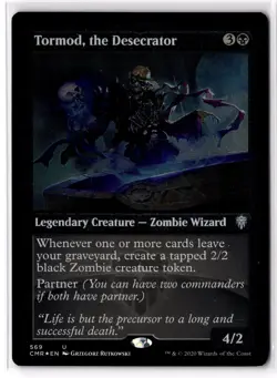 Tormod, the Desecrator (Foil Etched) 569 Commander Legends Foil NM - Image 1