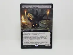 MTG: Foundations (FDN): (0462) Nine-Lives Familiar (R) - Extended Art, Un-Played - Image 1