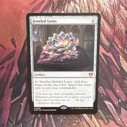 Magic: The Gathering Jeweled Lotus Commander Masters Mythic Artifact Regular - Image 1
