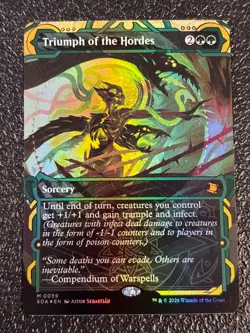 Triumph of the Hordes - Secrets of Strixhaven (Mystical Archives) FOIL MTG - Image 1