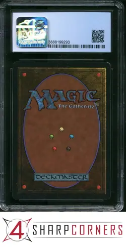 1993 MAGIC THE GATHERING UNLIMITED EDITION BLUE ELEMENTAL BLAST CGC 9 - Image 2