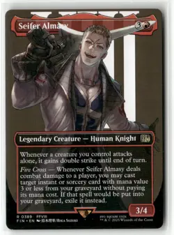 Seifer Almasy (Borderless) R FINAL FANTASY 389 NM - Image 1