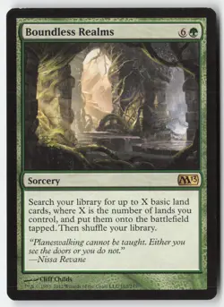 MTG - Boundless Realms #162 - Regular - M13 Magic 2013 - Image 1