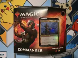 MTG - Arm for Battle Commander Legends Commander Deck SEALED - Image 1