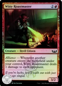 Witty Roastmaster - Foil - Streets of New Capenna - 131 NM - Image 1