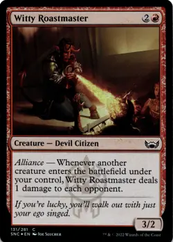 Witty Roastmaster - Foil - Streets of New Capenna - 131 NM - Image 2