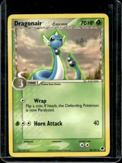 2006 Pokemon EX Dragon Frontiers Dragonair #28/101 - Image 1