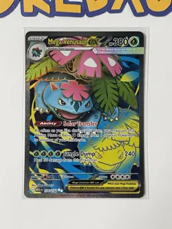 Mega Venusaur EX 155/132 - Me01: Mega Evolution - Ultra Rare Holo - Pokemon TCG - Image 2