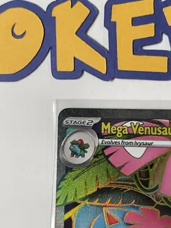 Mega Venusaur EX 155/132 - Me01: Mega Evolution - Ultra Rare Holo - Pokemon TCG - Image 3