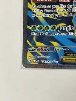 Mega Venusaur EX 155/132 - Me01: Mega Evolution - Ultra Rare Holo - Pokemon TCG - Image 5